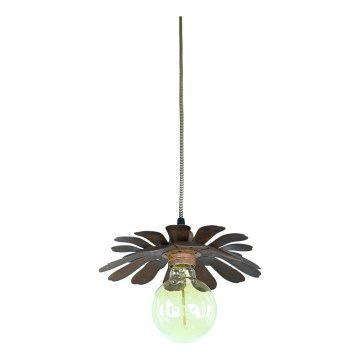 Bohemia-Design - Pakaramā lampa uz vada 1xE27/60W/230V bronzas krāsā