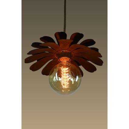Bohemia-Design - Pakaramā lampa uz vada 1xE27/60W/230V bronzas krāsā