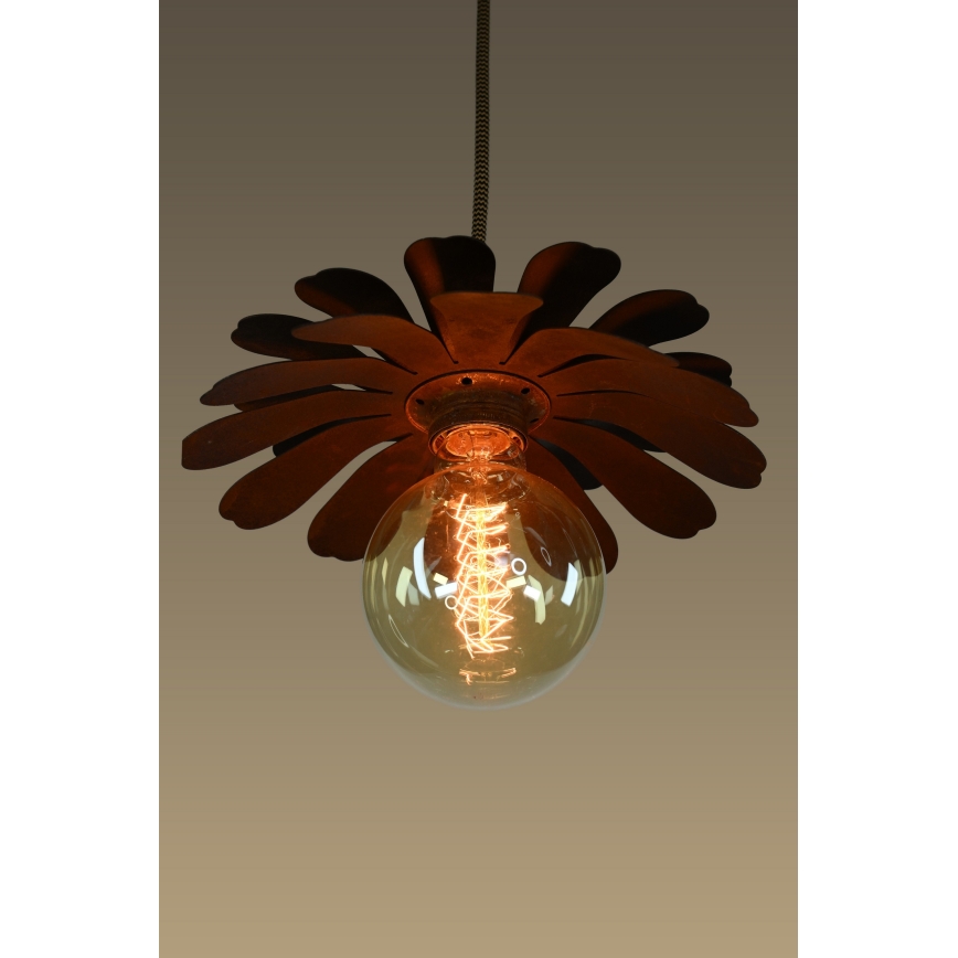 Bohemia-Design - Pakaramā lampa uz vada 1xE27/60W/230V bronzas krāsā