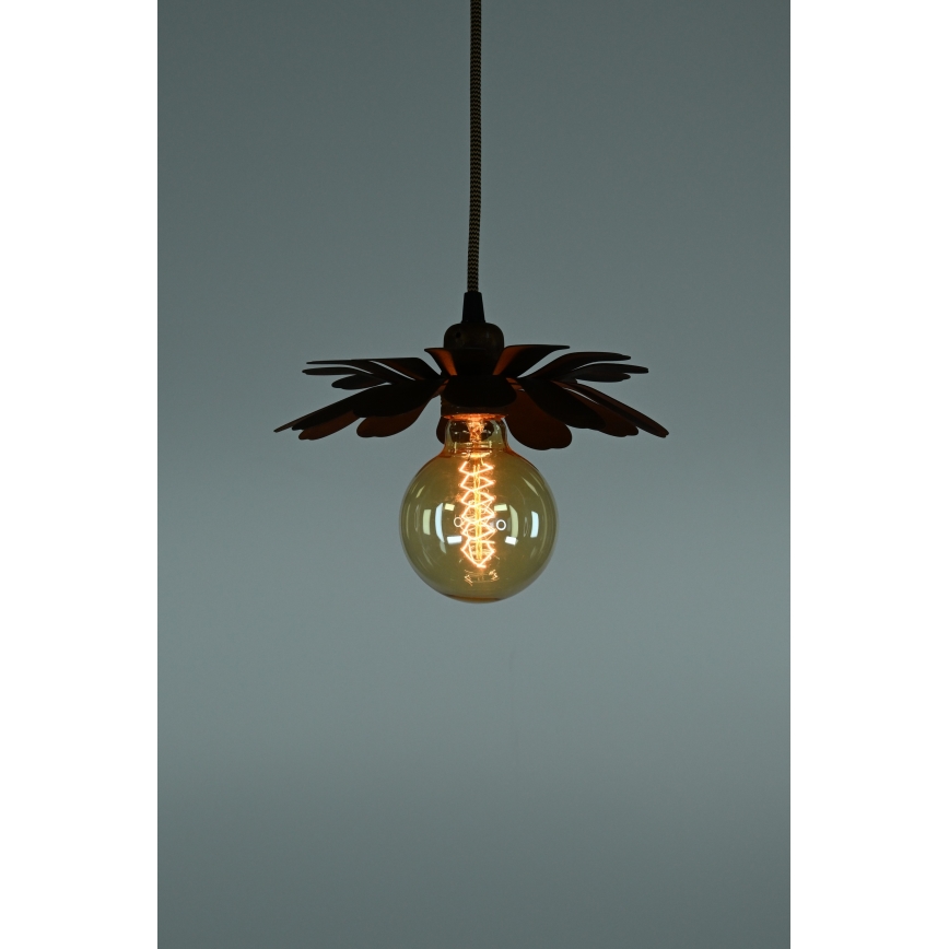 Bohemia-Design - Pakaramā lampa uz vada 1xE27/60W/230V bronzas krāsā