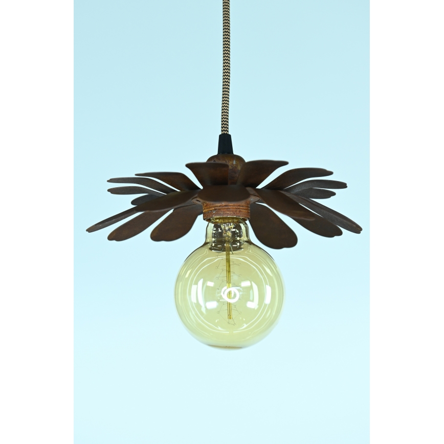 Bohemia-Design - Pakaramā lampa uz vada 1xE27/60W/230V bronzas krāsā