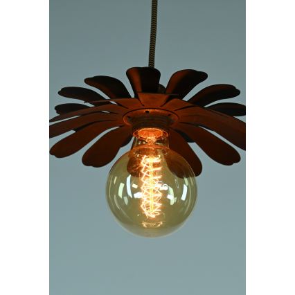 Bohemia-Design - Pakaramā lampa uz vada 1xE27/60W/230V bronzas krāsā