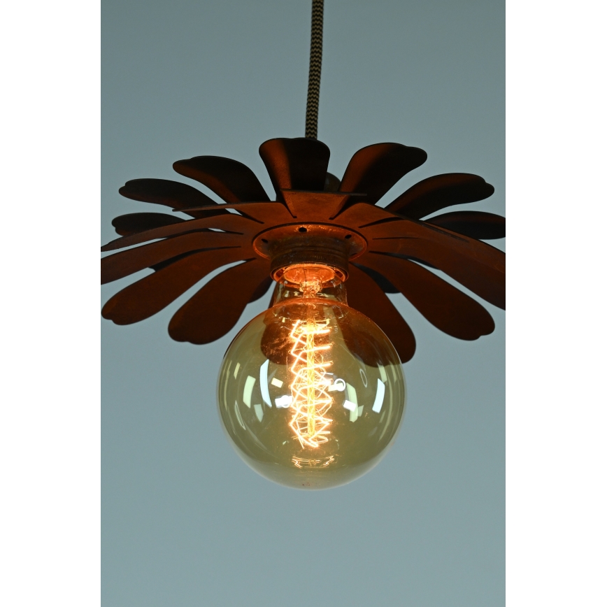 Bohemia-Design - Pakaramā lampa uz vada 1xE27/60W/230V bronzas krāsā