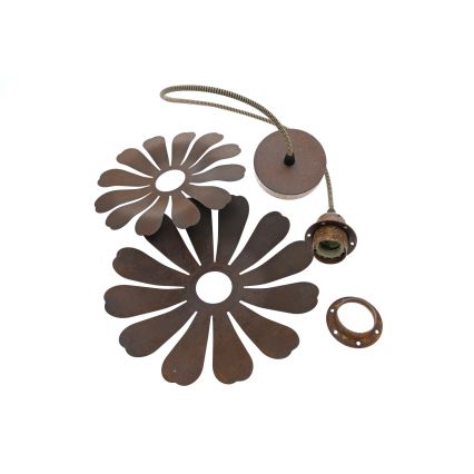Bohemia-Design - Pakaramā lampa uz vada 1xE27/60W/230V bronzas krāsā
