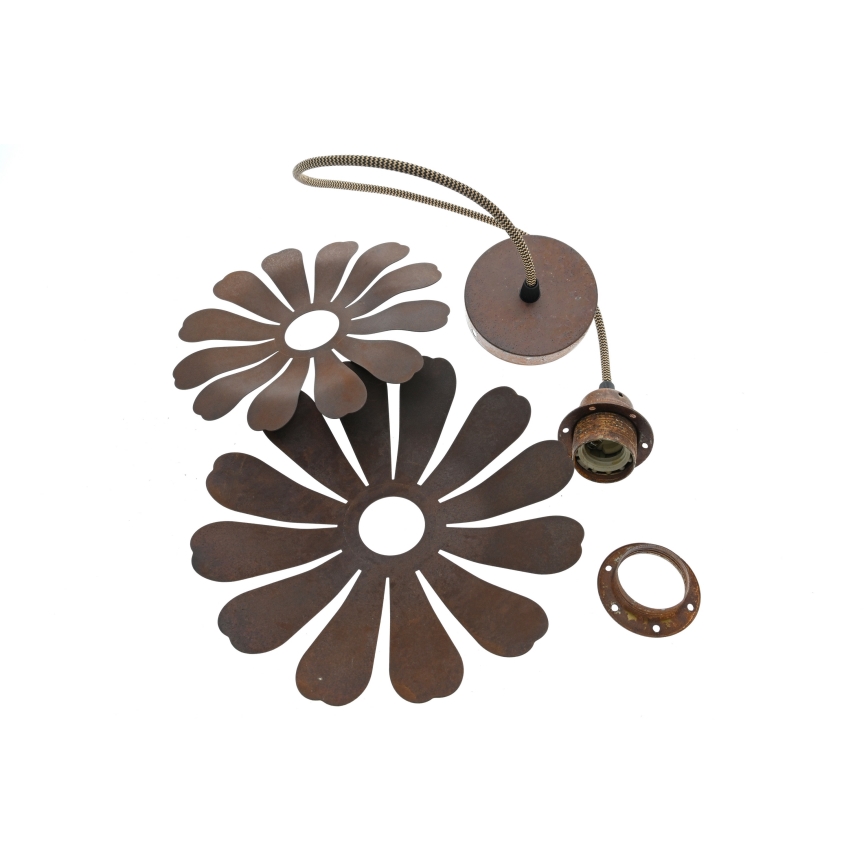 Bohemia-Design - Pakaramā lampa uz vada 1xE27/60W/230V bronzas krāsā