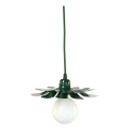 Bohemia-Design - Pakarināmais gaismeklis ar vadu 1xE27/60W/230V zaļš