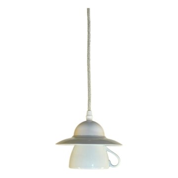 Bohemia-Design - Porcelāna lustra ar vadu 1xE27/60W/230V