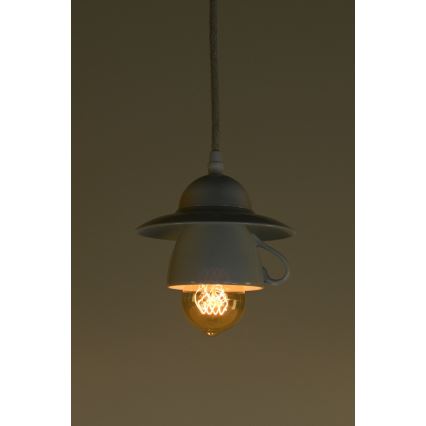 Bohemia-Design - Porcelāna lustra ar vadu 1xE27/60W/230V