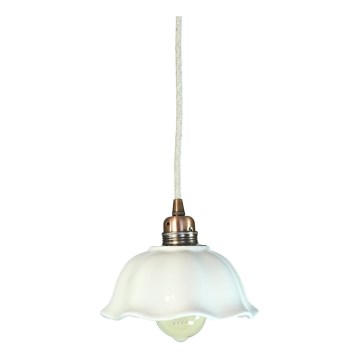 Bohemia-Design - Porcelāna lustra uz vada 1xE27/60W/230V