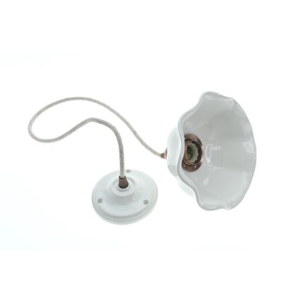 Bohemia-Design - Porcelāna lustra uz vada 1xE27/60W/230V
