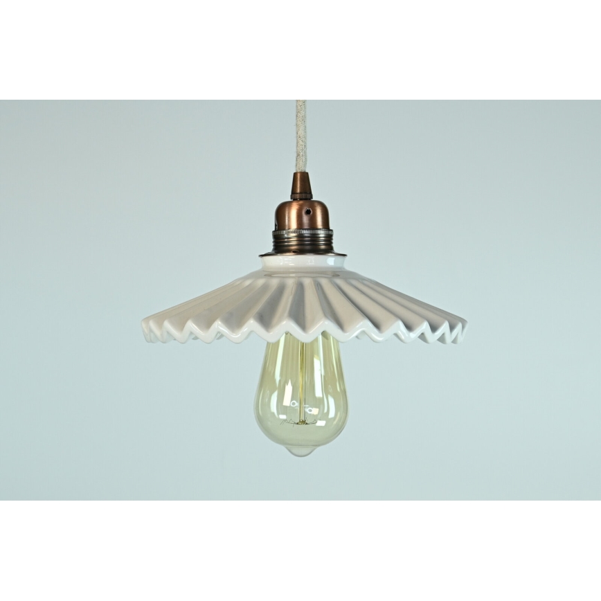 Bohemia-Design - Porcelāna pakaramā lampa ar vadu 1xE27/60W/230V