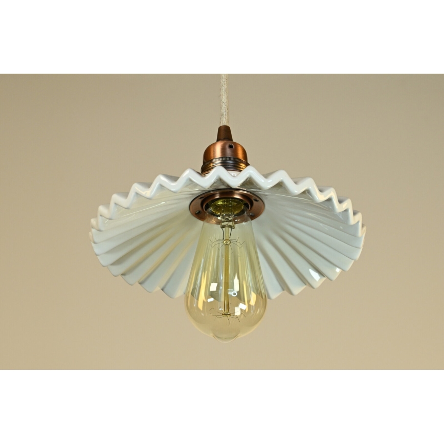 Bohemia-Design - Porcelāna pakaramā lampa ar vadu 1xE27/60W/230V