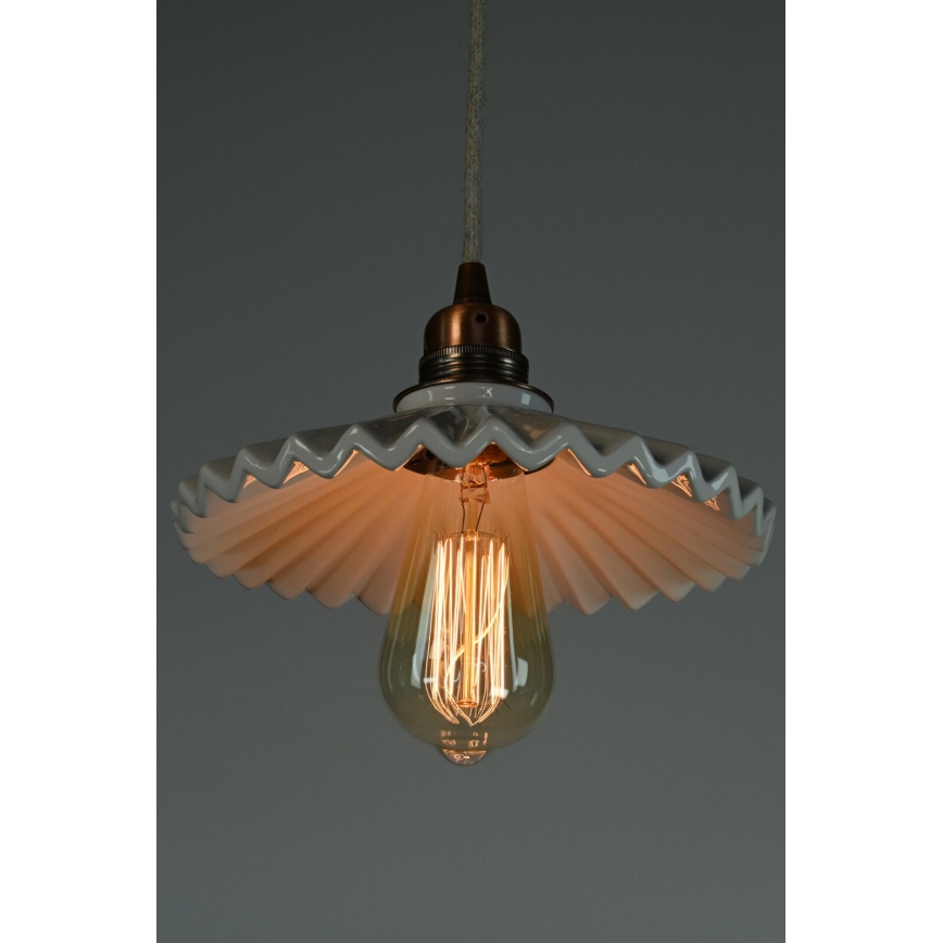 Bohemia-Design - Porcelāna pakaramā lampa ar vadu 1xE27/60W/230V