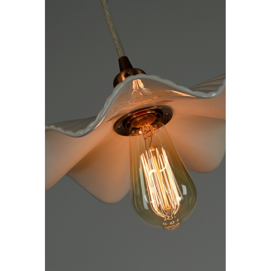 Bohemia-Design - Porcelāna pakaramā lampa ar vadu 1xE27/60W/230V