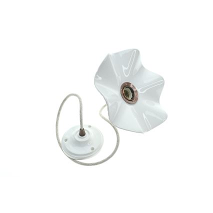 Bohemia-Design - Porcelāna pakaramā lampa ar vadu 1xE27/60W/230V