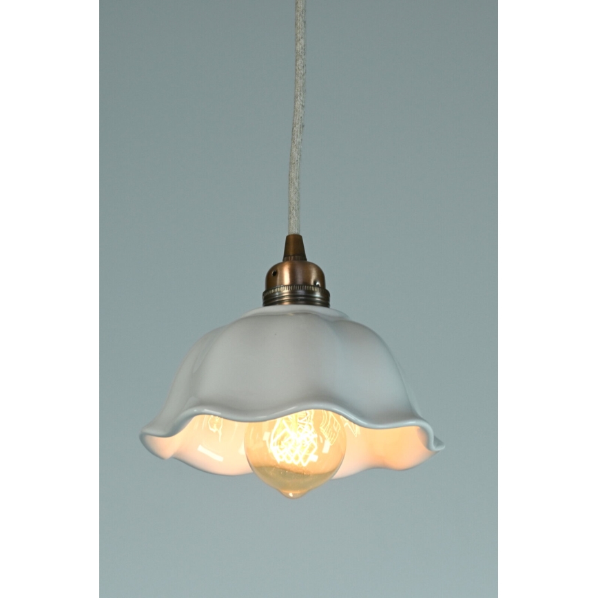 Bohemia-Design - Porcelāna piekaramā lampa ar vadu 1xE27/60W/230V