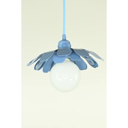 Bohemia-Design - Zila lustra uz vada 1xE27/60W/230V
