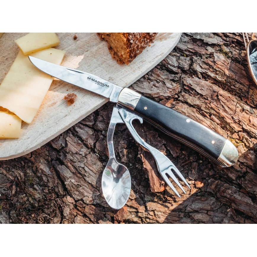 Böker - Kabatas nazis ar galda piederumiem Magnum Bon Appetite 18,7 cm pakka