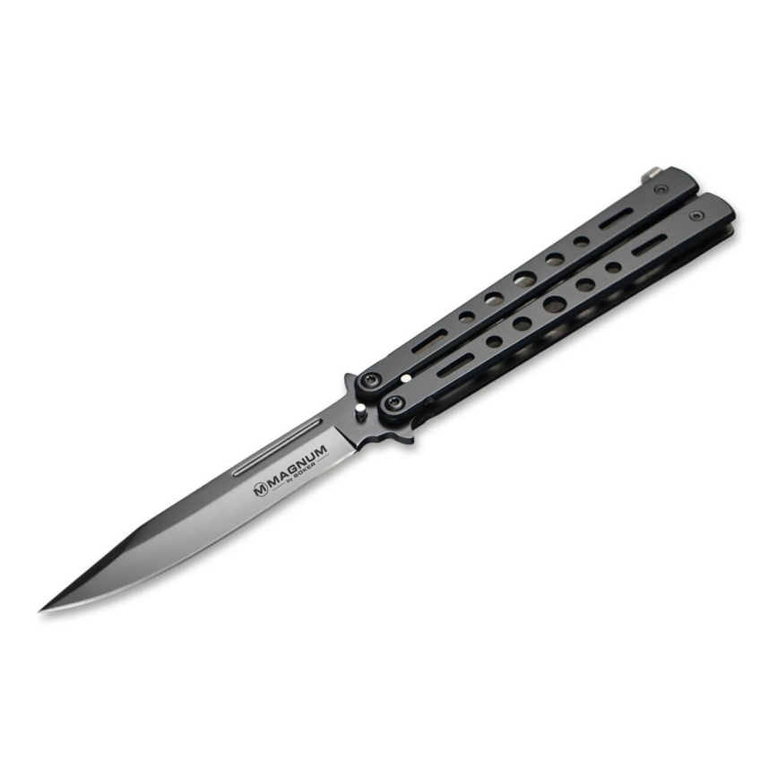 Böker - Kabatas nazis Magnum Balisong All Black 22,9 cm