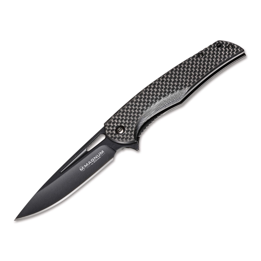 Böker - Kabatas nazis Magnum Black Carbon 20,5 cm