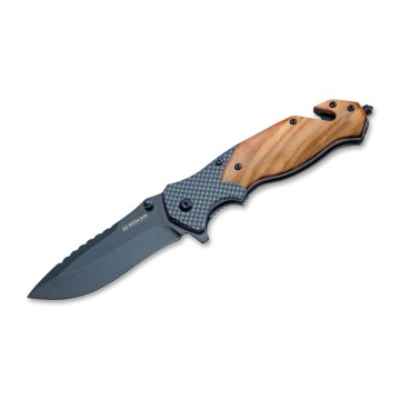 Böker - Kabatas nazis Magnum Blomkvist Olive 20,5 cm olīvkoks