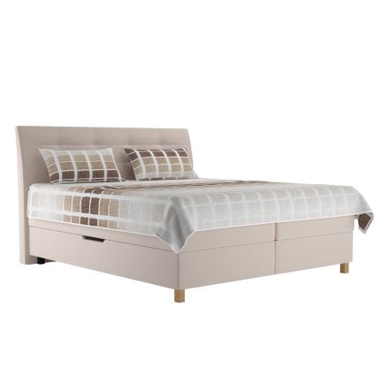 Boxspring gulta ar matraci BEA 180x200 cm, bēša