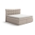 Boxspring gulta ar matraciem un virsmatraci SOFIA 180x200 cm bēša