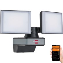 Brennenstuhl- LED Aptumšojams prožektors DUO LED/29,2W/230V 3000-6500K IP54 Wi-Fi