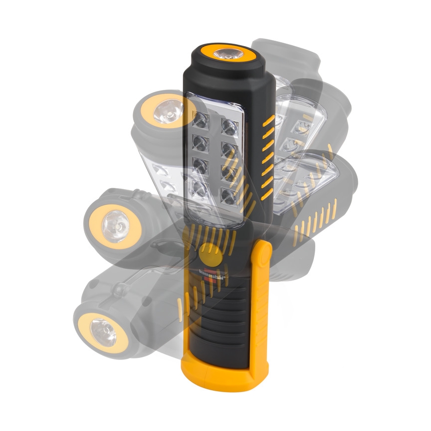 Brennenstuhl - LED Darba lukturis LED/3xAA oranža