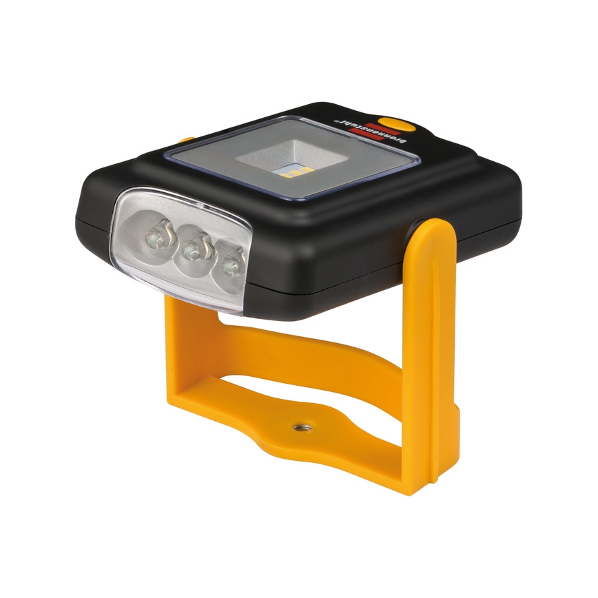 Brennenstuhl - LED Darba lukturis LED/3xAAA oranža