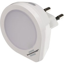 Brennenstuhl - LED Orientēšanās kontaktligzdas lampa ar sensoru LED/0,2W/230V