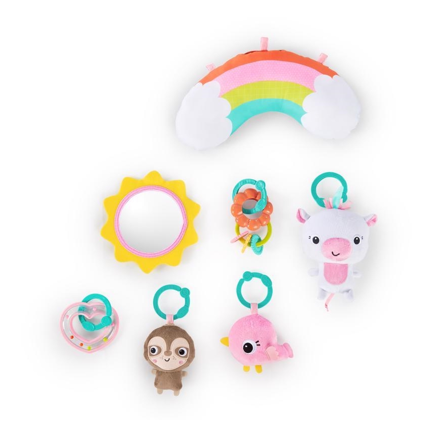 Bright Starts - Bērnu aktivitātes paklājs FLOORS OF FUN māja