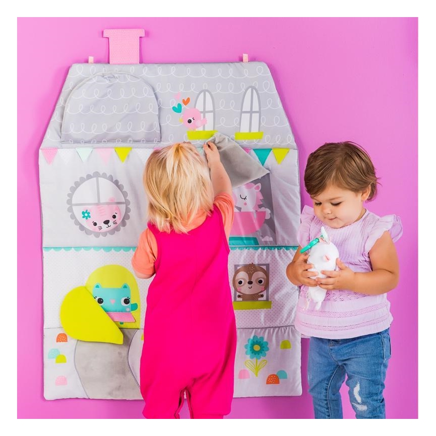 Bright Starts - Bērnu aktivitātes paklājs FLOORS OF FUN māja