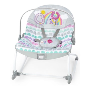 Bright Starts - Bērnu kustīgs šūpuļkrēsls ROSY RAINBOW 1xLR14