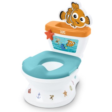 Bright Starts - Bērnu podiņš ar skaņu MY SIZE Finding Nemo 2xAAA