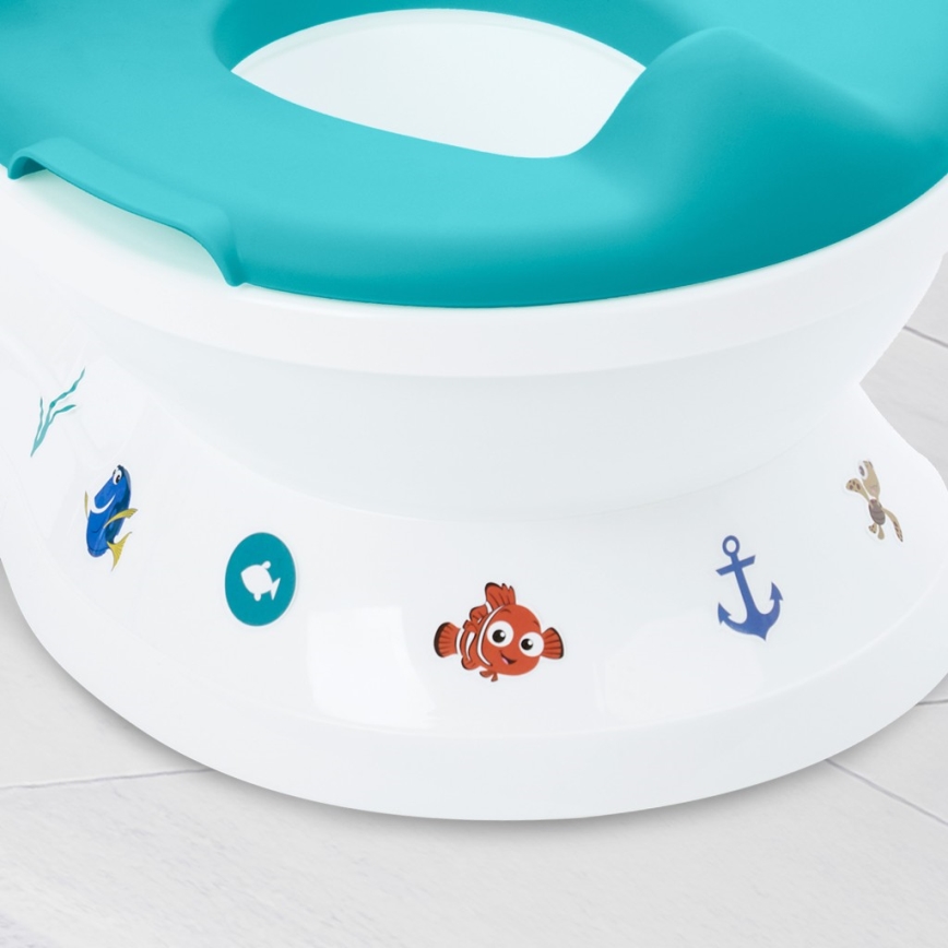 Bright Starts - Bērnu podiņš ar skaņu MY SIZE Finding Nemo 2xAAA