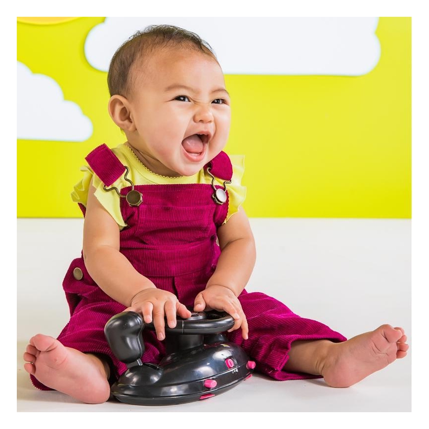 Bright Starts - Bērnu staigulītis 3 vienā FORD MUSTANG rozā