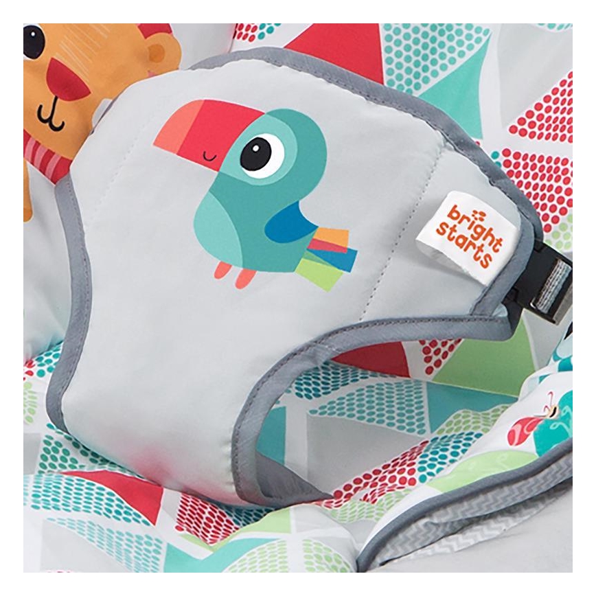 Bright Starts - Bērnu šūpuļkrēsliņš ar melodijām TOUCAN TANGO