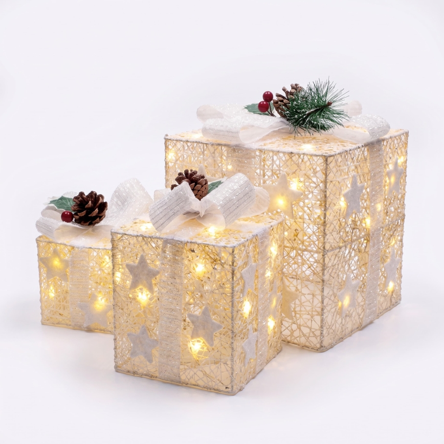 BRILAGI - 3x LED komplekts āra Ziemassvētku dekorācijas LED/230V IP44 dāvanas