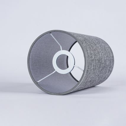 Brilagi - Abažūrs galda lampai TABLON E27, Ø 14 cm, pelēks