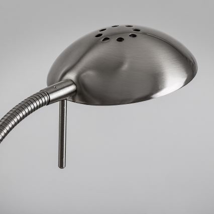 Brilagi - Aptumšojama stāvlampa SCARLETT 1xR7s/230W/230V + 1xG9/40W matēts hroms