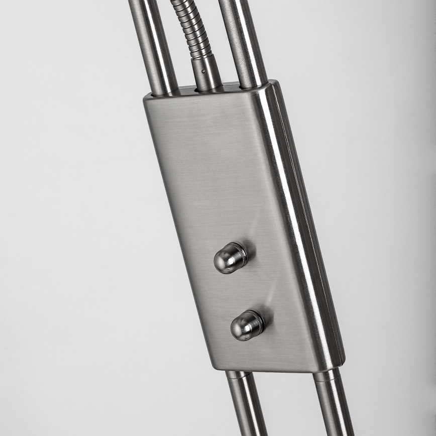 Brilagi - Aptumšojama stāvlampa SCARLETT 1xR7s/230W/230V + 1xG9/40W matēts hroms