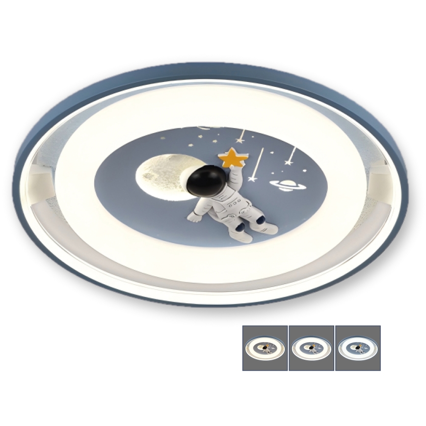 BRILAGI - LED regulējama bērnu griestu lampa ASTRO LED/55W/230V 3000-6000K Ø 50 cm + tālvadības pults
