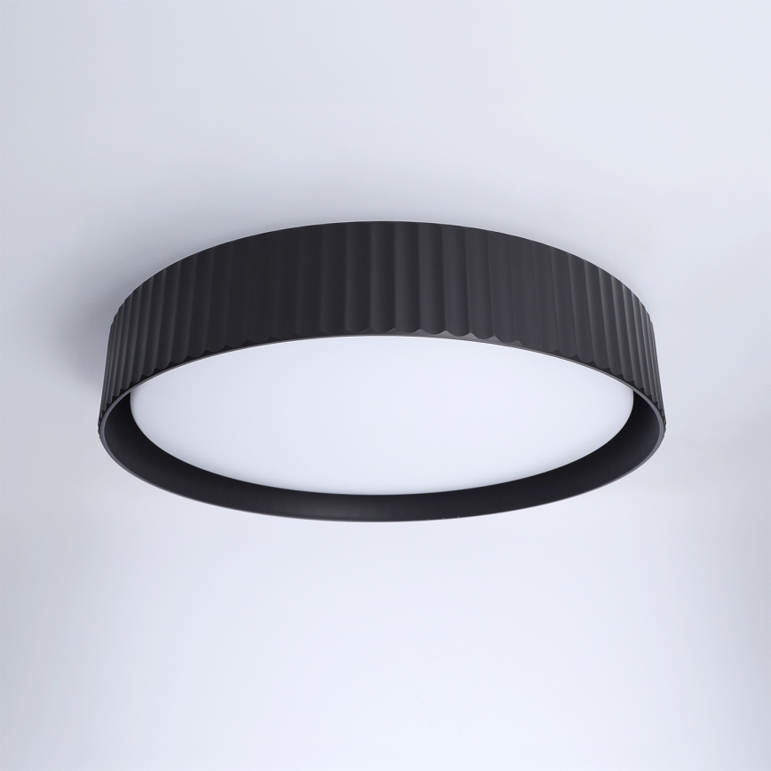 Brilagi - LED regulējama griestu lampa LUCIA LED/48W/230V 3000-6500K Ø41 cm melna + tālvadības pults