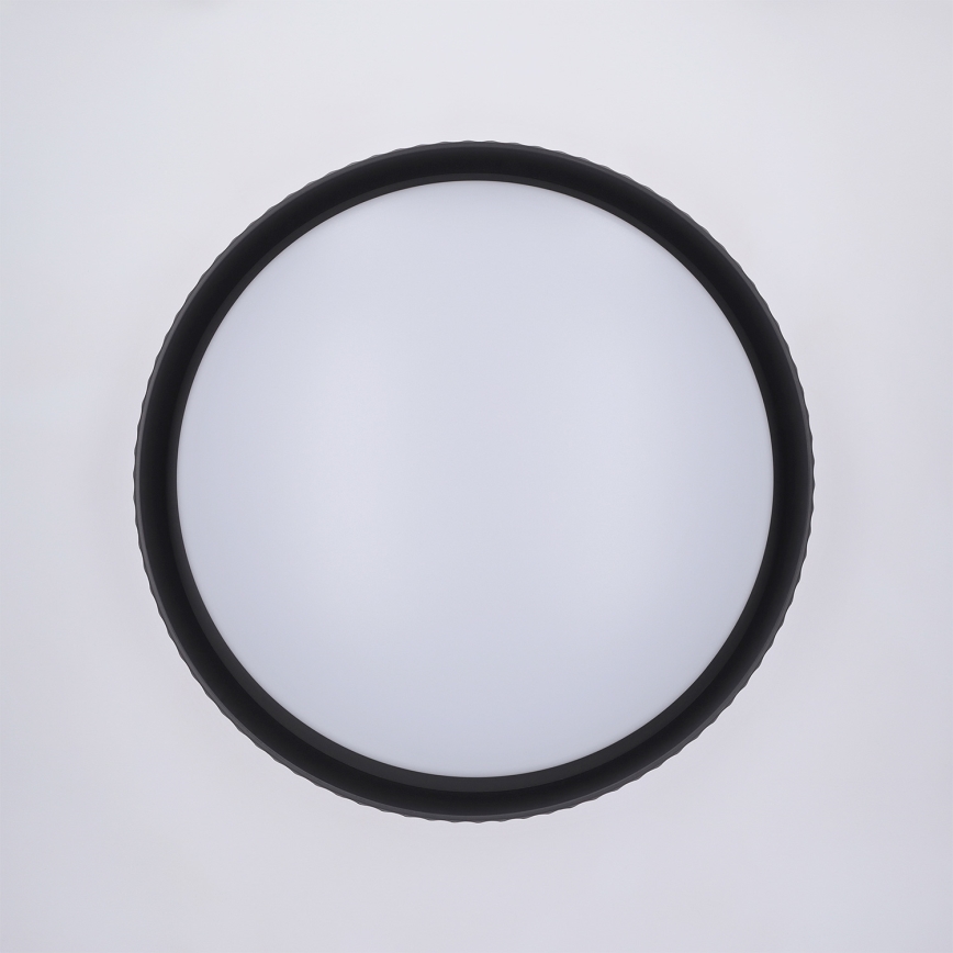 Brilagi - LED regulējama griestu lampa LUCIA LED/48W/230V 3000-6500K Ø41 cm melna + tālvadības pults