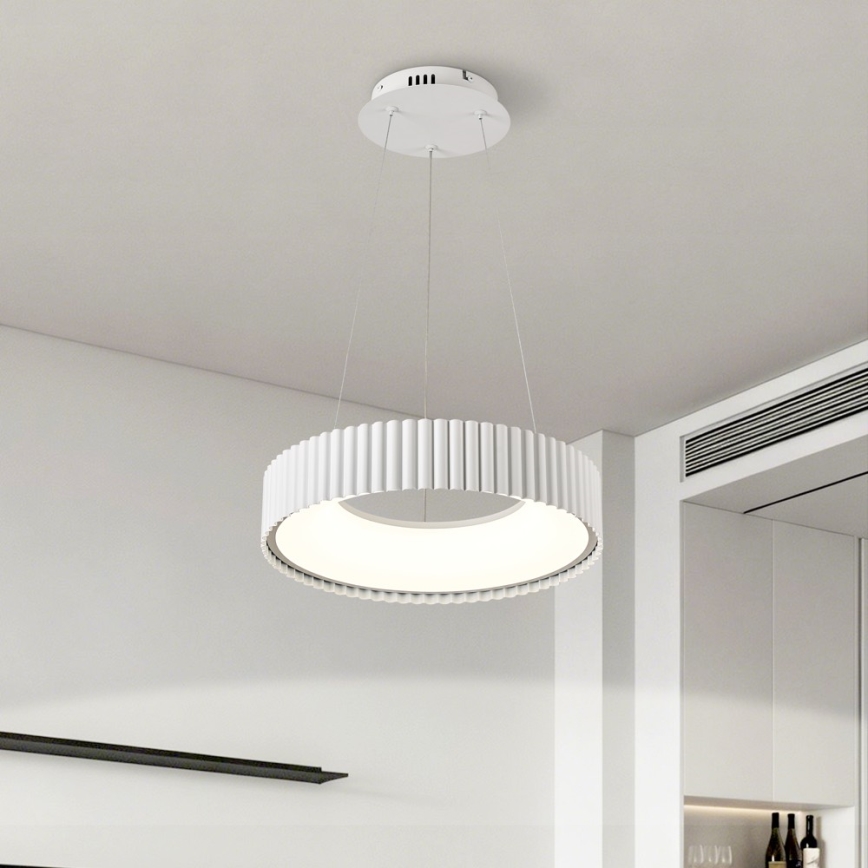 BRILAGI - LED aptumšojama lampa uz troses FALCON MODERN LED/30W/230V 3000–6000K Ø 40 cm balta + ar tālvadības pulti
