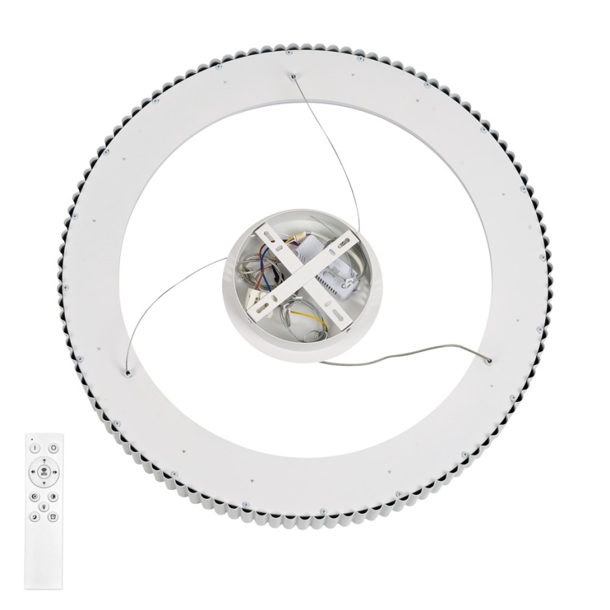 BRILAGI - LED aptumšojama lustra uz kabeļa FALCON MODERN LED/54W/230V 3000-6000K Ø 60 cm balta + tālvadības pults