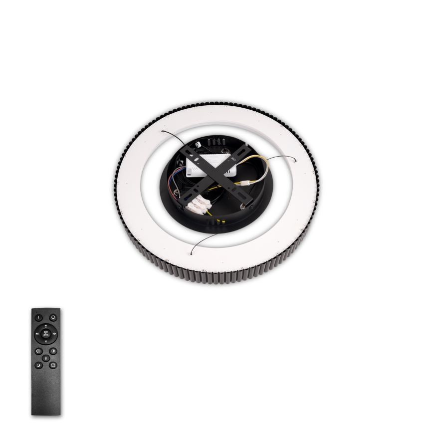 Brilagi - LED regulējama karājamā lampa uz troses FALCON MODERN LED/30W/230V 3000-6500K pr. 40 cm melna + tālvadības pults