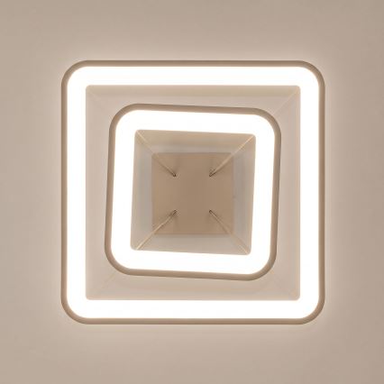 BRILAGI - regulējama LED lustra uz kabeļa FALCON SLIM LED/78W/230V 3000-6500K 50x50 cm bēša + ar tālvadības pulti