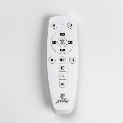 Brilagi - LED dimējams virsmas griestu lustrs ORBITS LED/50W/230V 3000-6500K melns + tālvadība